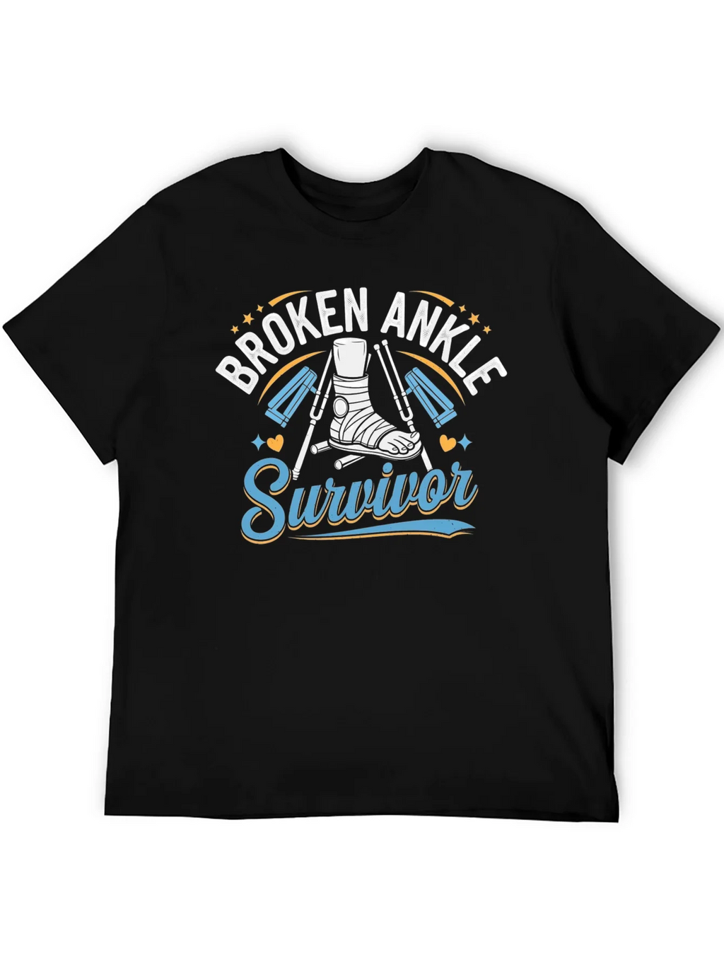 Broken Ankle Survivor T-Shirt product image 5