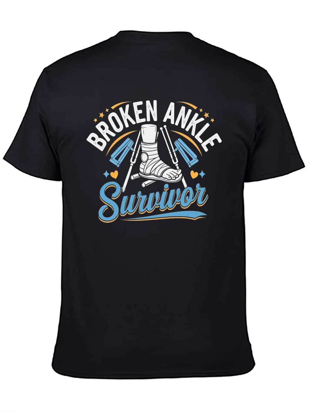 Broken Ankle Survivor T-Shirt product image 4