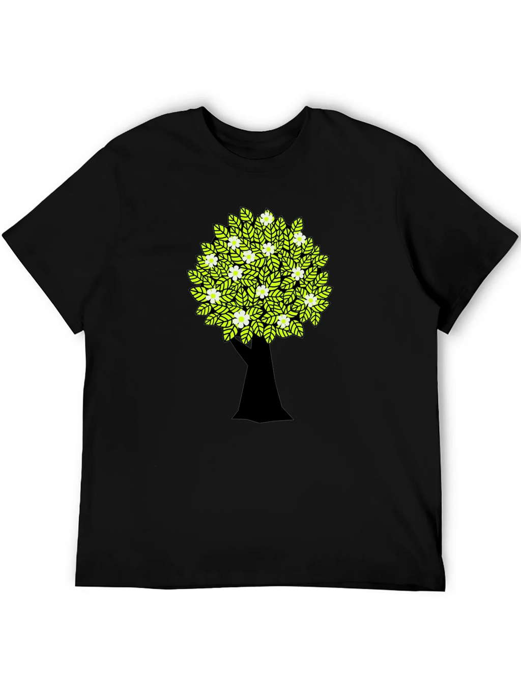 Tree Graphic Black T-Shirt product image 5