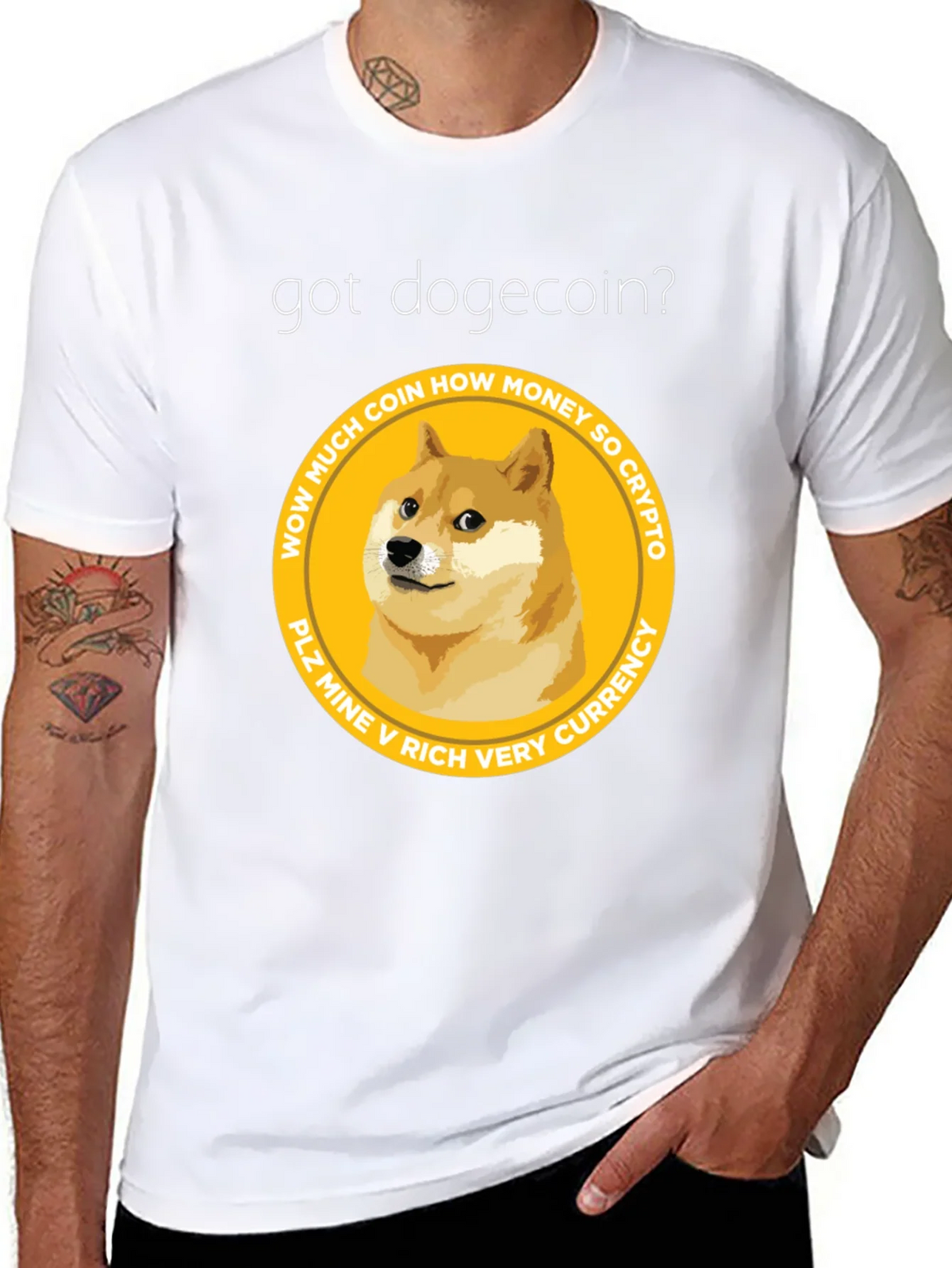 Got Dogecoin? Crypto Meme T-Shirt product image 6