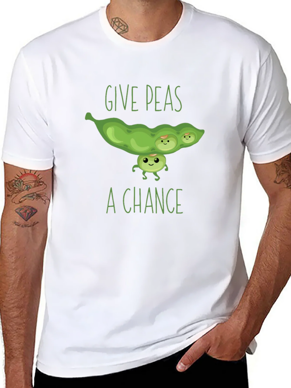 Give Peas A Chance T-Shirt product image 3