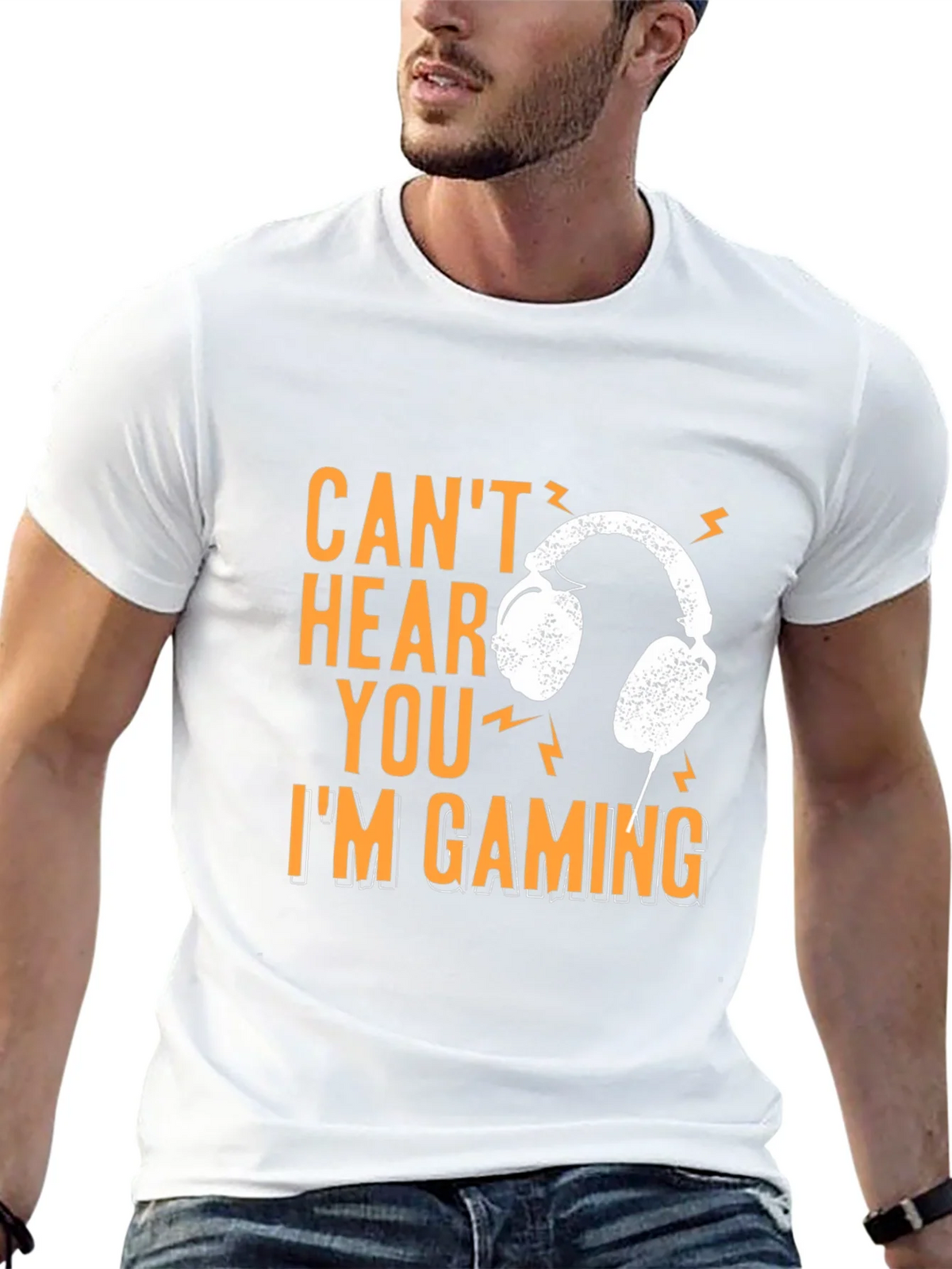 Cant Hear You Im Gaming T-Shirt product image 12