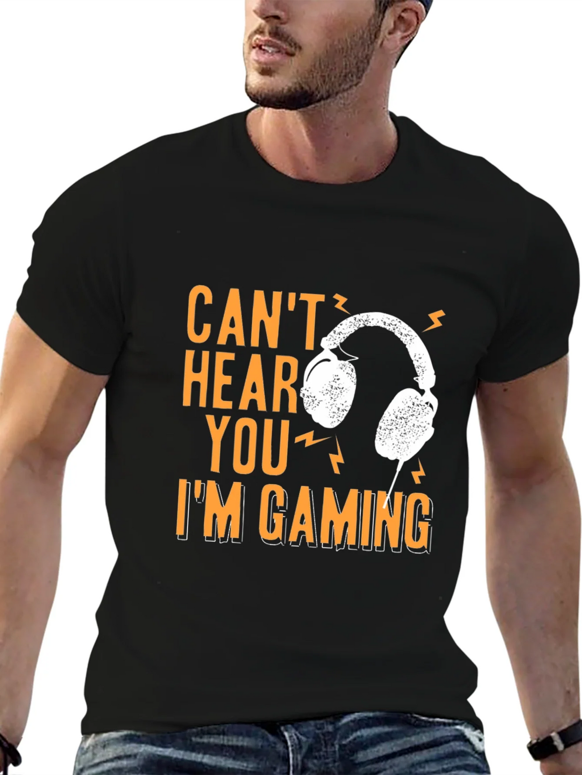 Cant Hear You Im Gaming T-Shirt product image 6