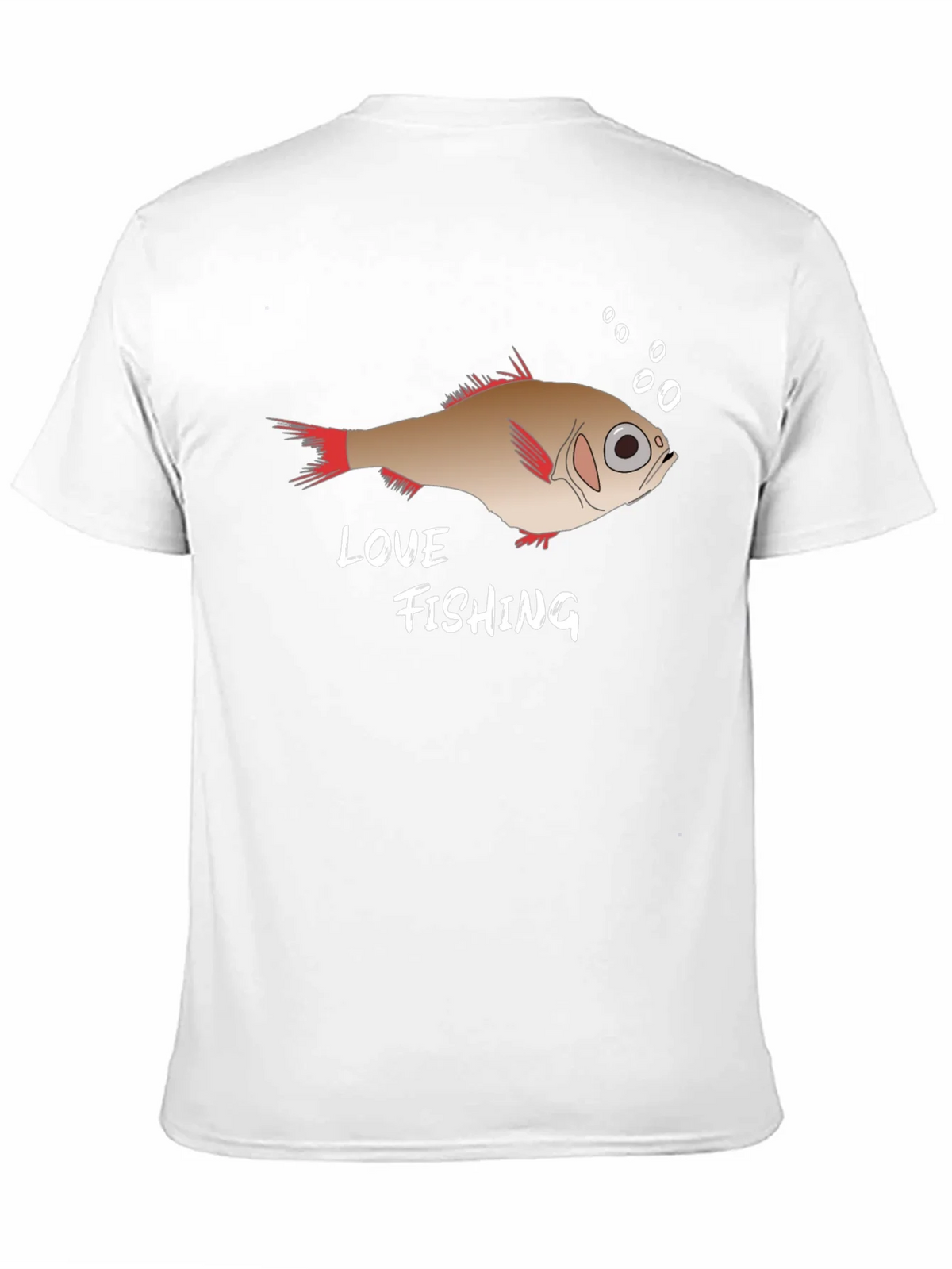 Love Fishing Graphic Tee - Black Cotton T-Shirt product image 10