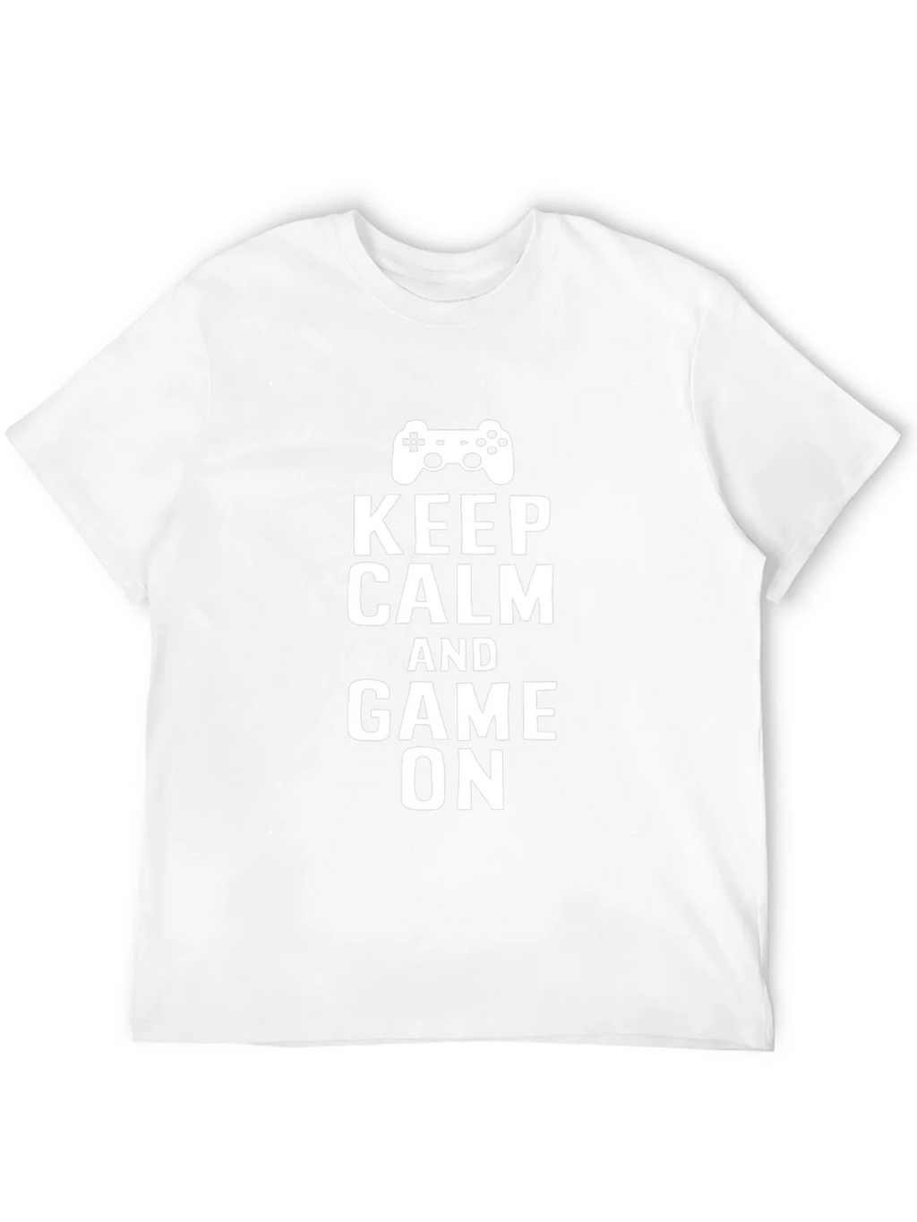 Keep Calm and Game On Black T-Shirt product image 11