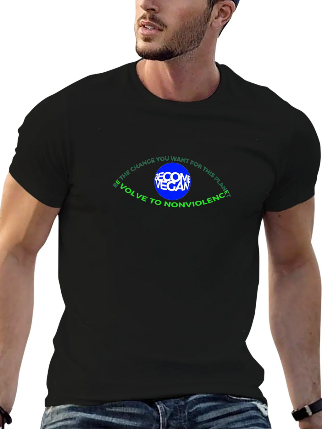 Become Vegan T-Shirt product image 6
