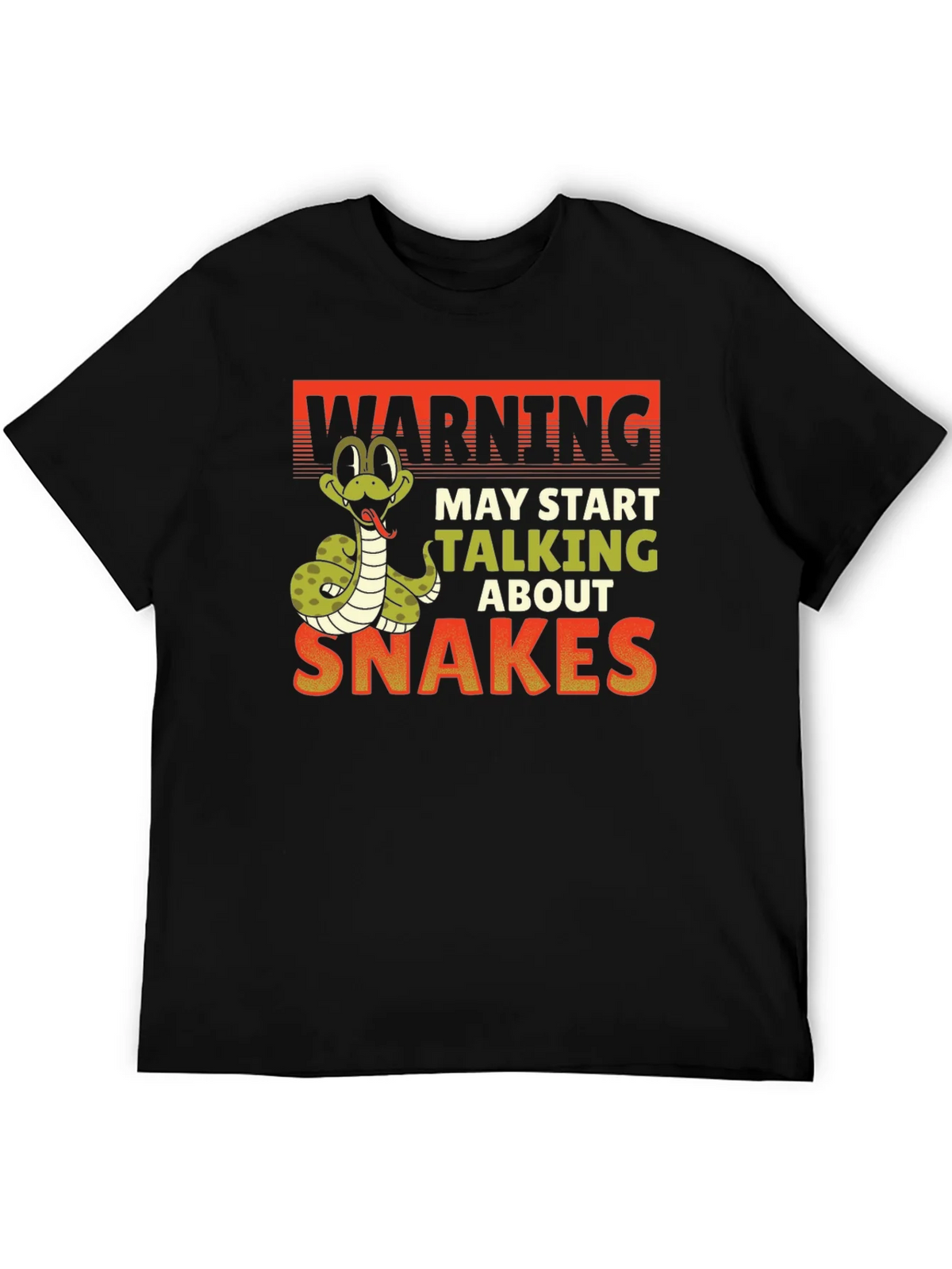 Warning May Start Talking About Snakes T-Shirt product image 5