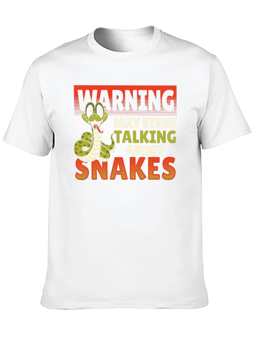 Warning May Start Talking About Snakes T-Shirt product image 9