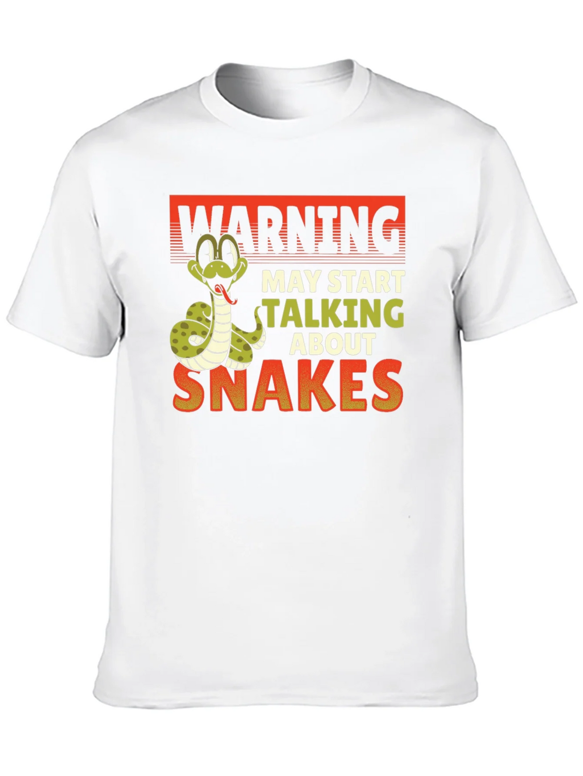 Warning May Start Talking About Snakes T-Shirt product image 9