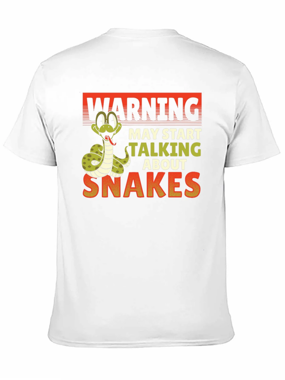 Warning May Start Talking About Snakes T-Shirt product image 10