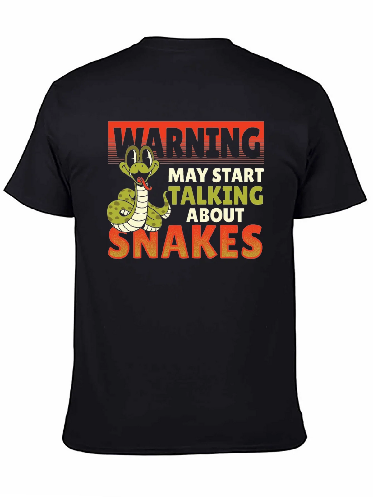 Warning May Start Talking About Snakes T-Shirt product image 4