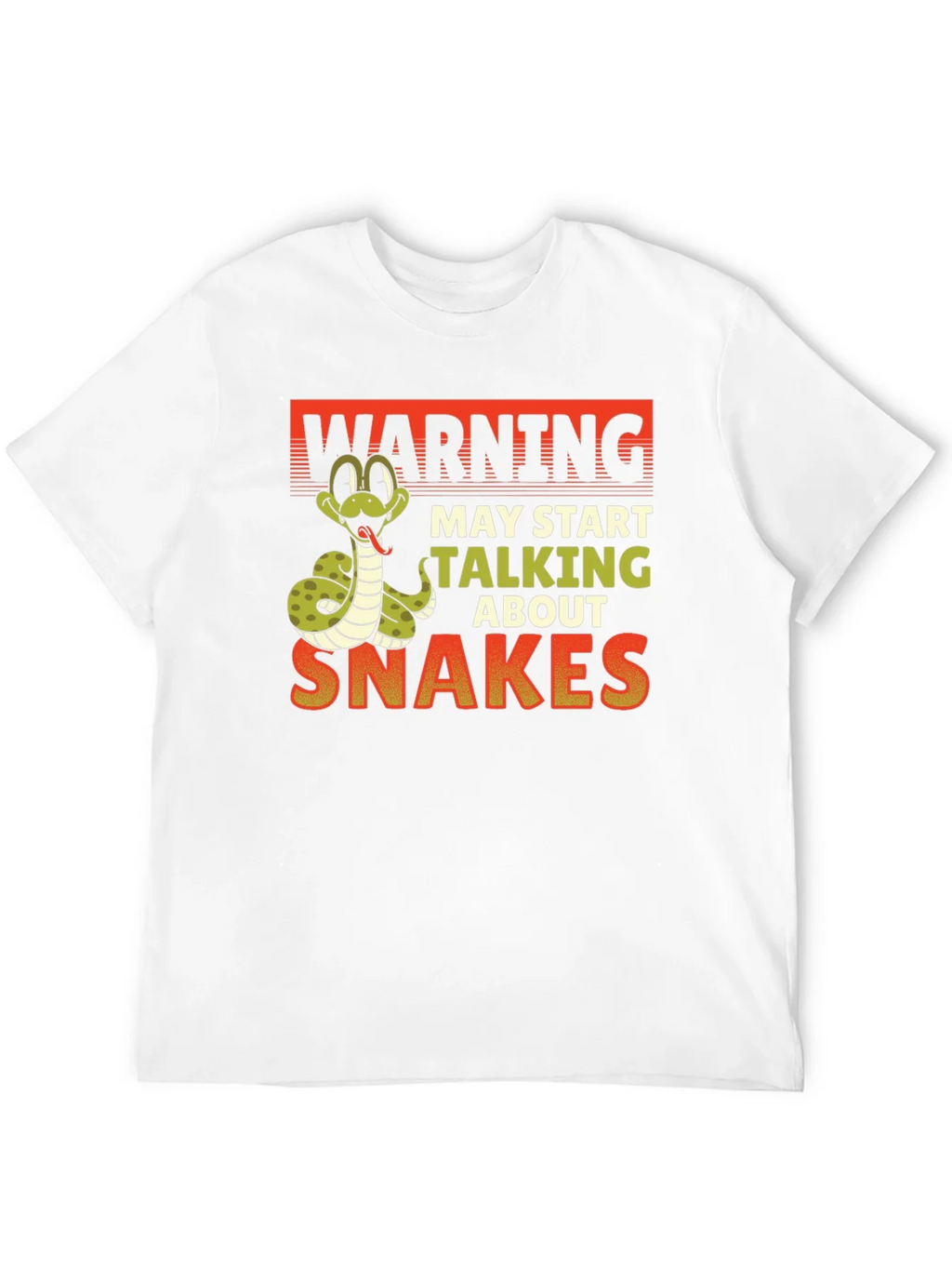 Warning May Start Talking About Snakes T-Shirt product image 11