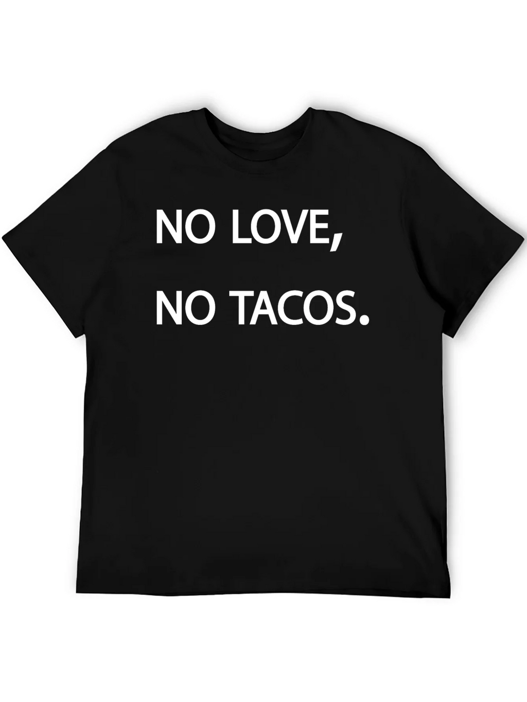 No Love No Tacos Graphic Tee product image 5