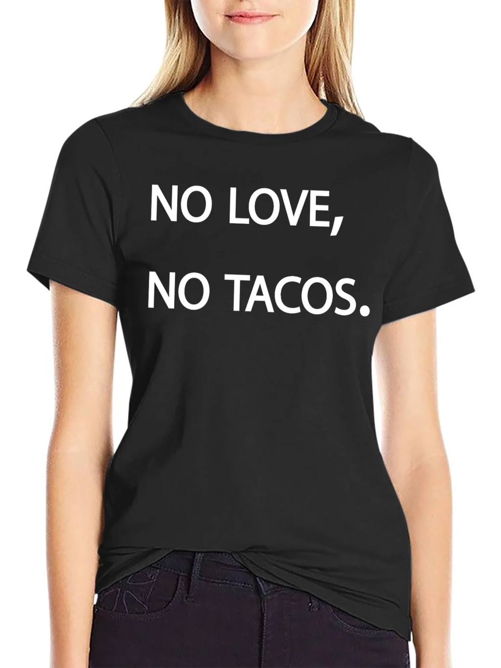 No Love No Tacos Graphic Tee product image 2