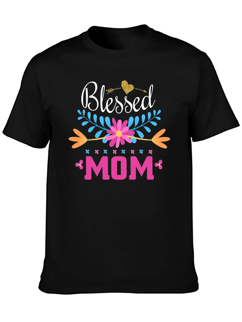 Blessed Mom Graphic Tee - Perfect Mothers Day Gift! product image 3