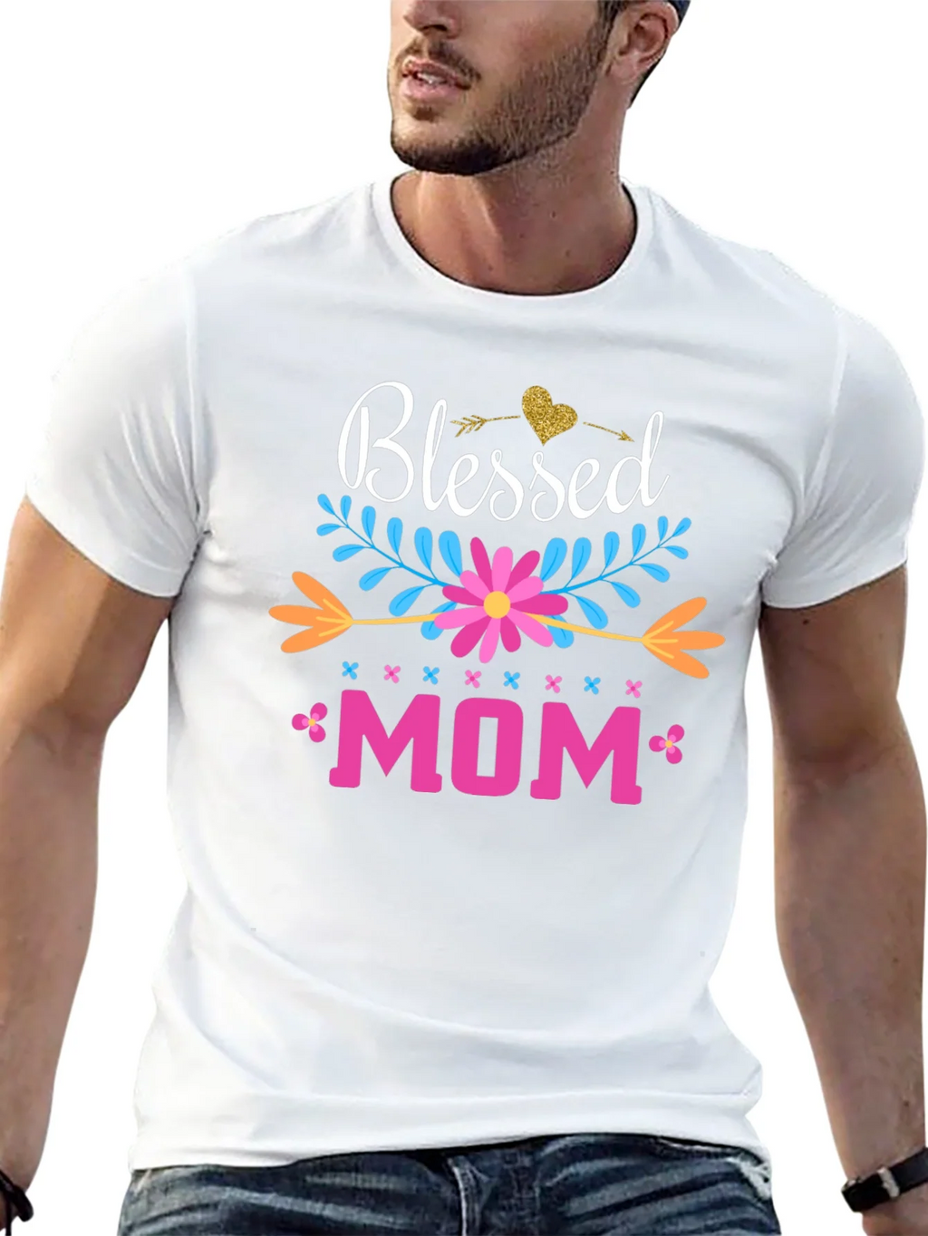 Blessed Mom Graphic Tee - Perfect Mothers Day Gift! product image 12