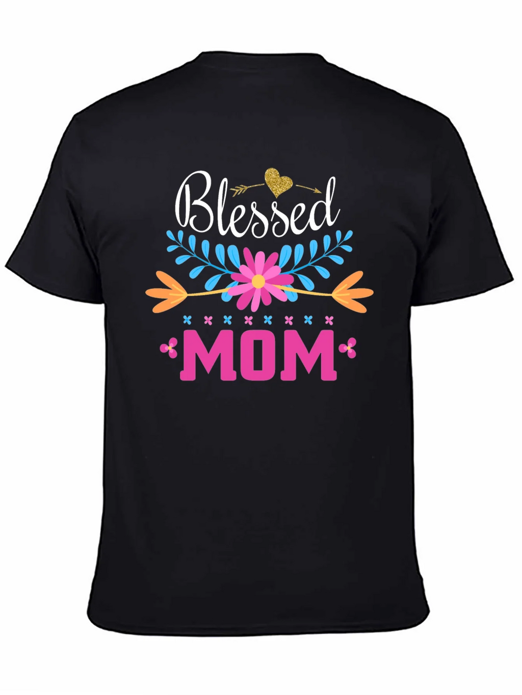 Blessed Mom Graphic Tee - Perfect Mothers Day Gift! product image 4