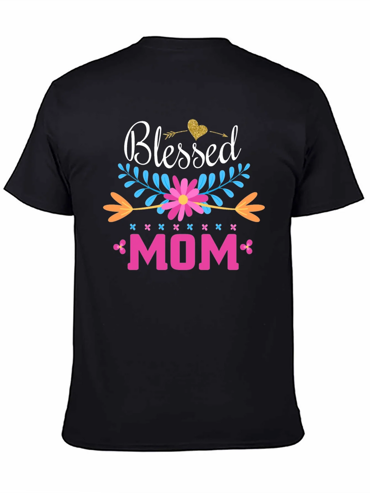 Blessed Mom Graphic Tee - Perfect Mothers Day Gift! product image 4