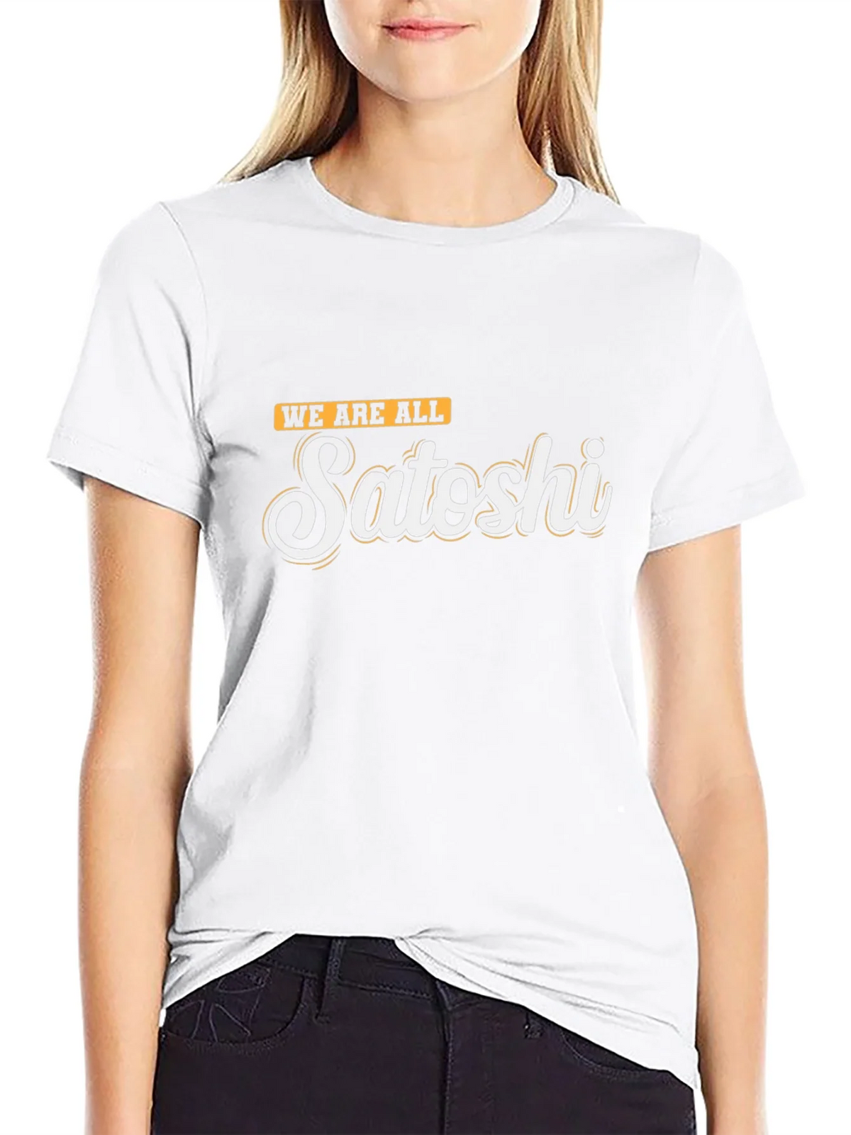 We are all Satoshi T-Shirt Crypto Tee product image 3