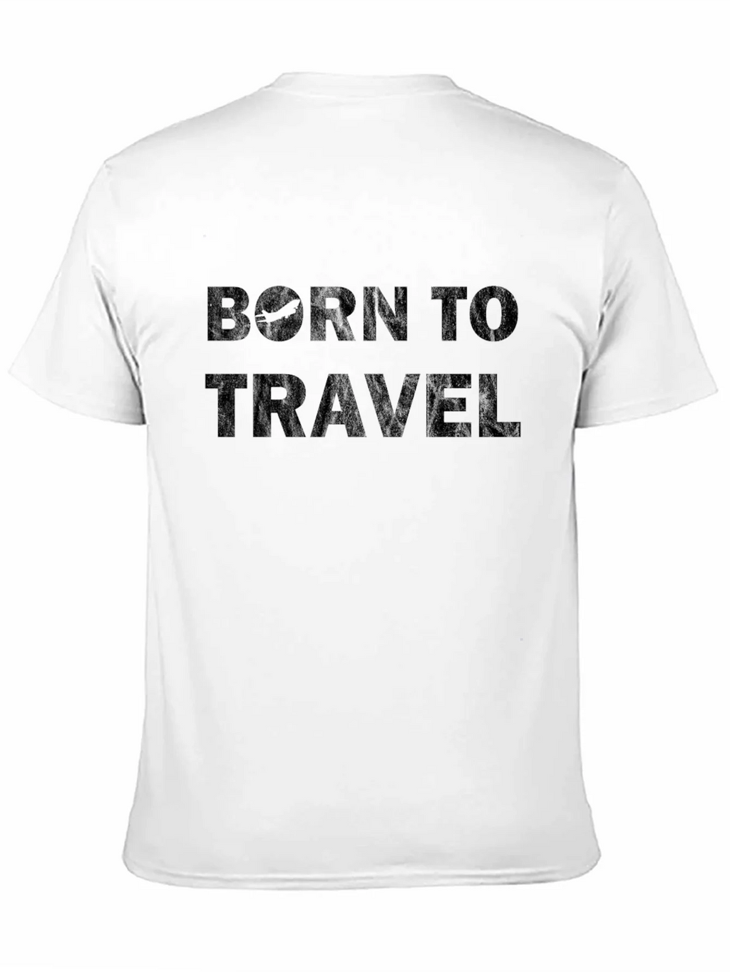 Born To Travel Black Graphic Tee product image 10