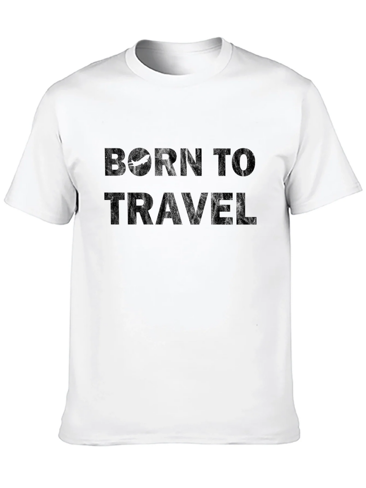 Born To Travel Black Graphic Tee product image 9