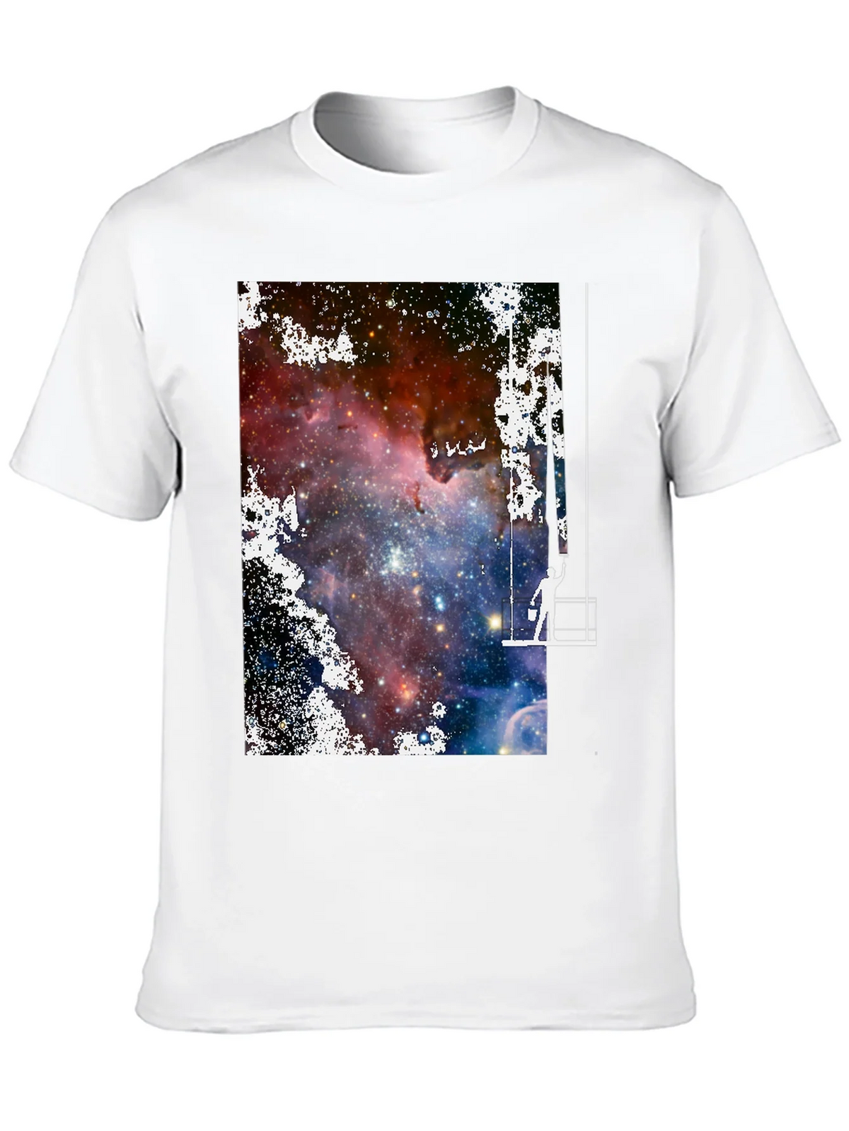 Galaxy Painter Graphic Tee - Unique Space Art T-Shirt product image 9