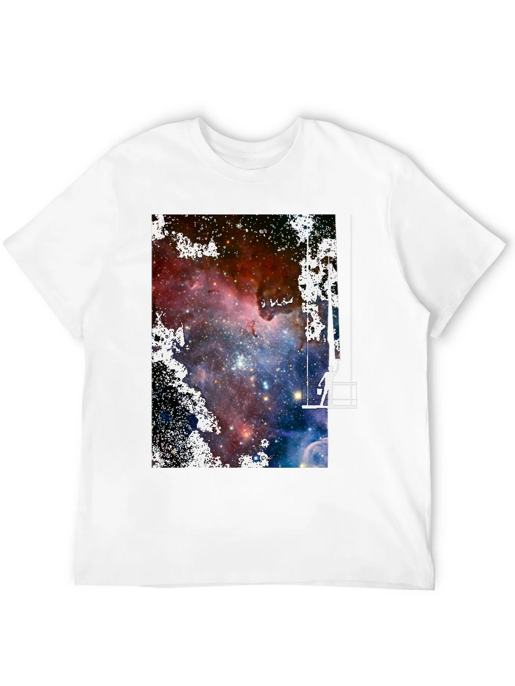 Galaxy Painter Graphic Tee - Unique Space Art T-Shirt product image 11