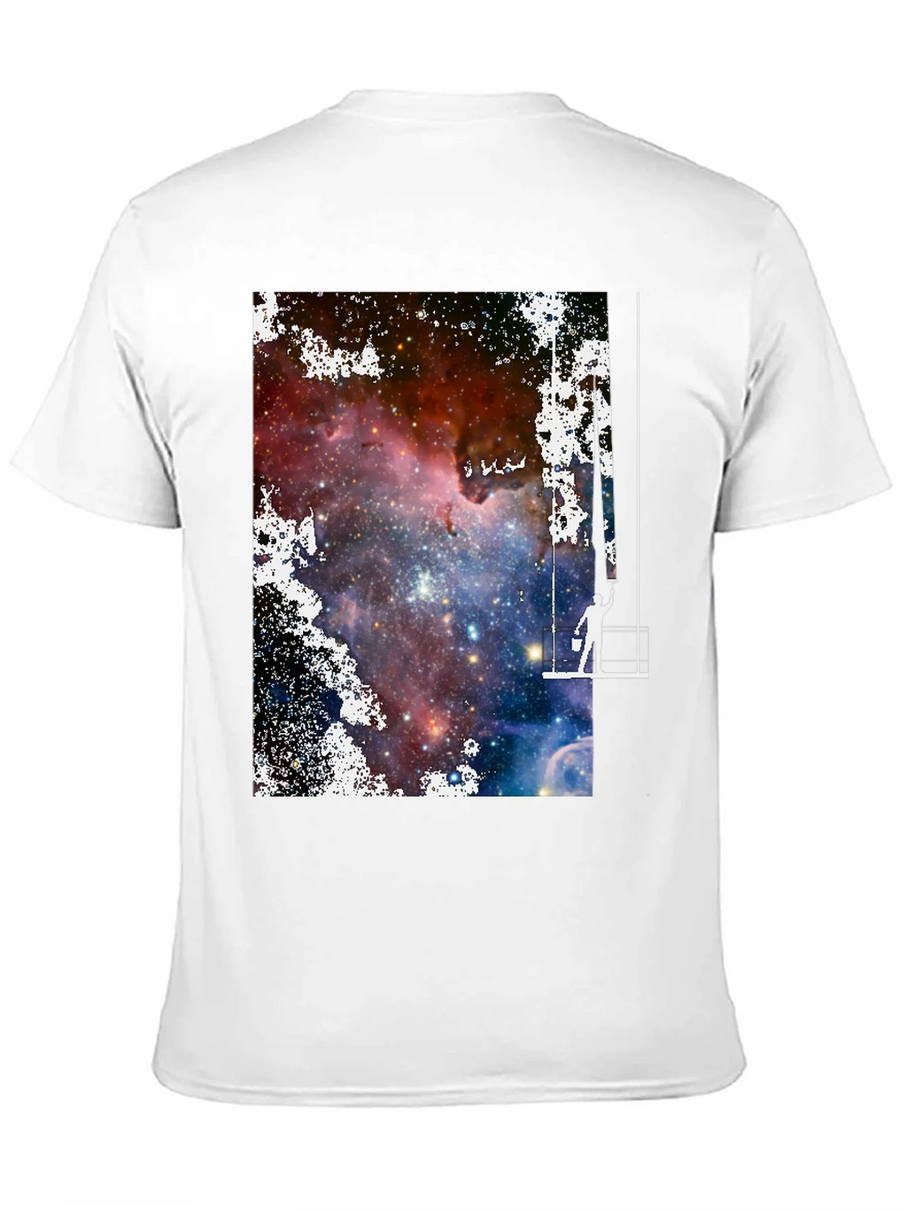 Galaxy Painter Graphic Tee - Unique Space Art T-Shirt product image 10