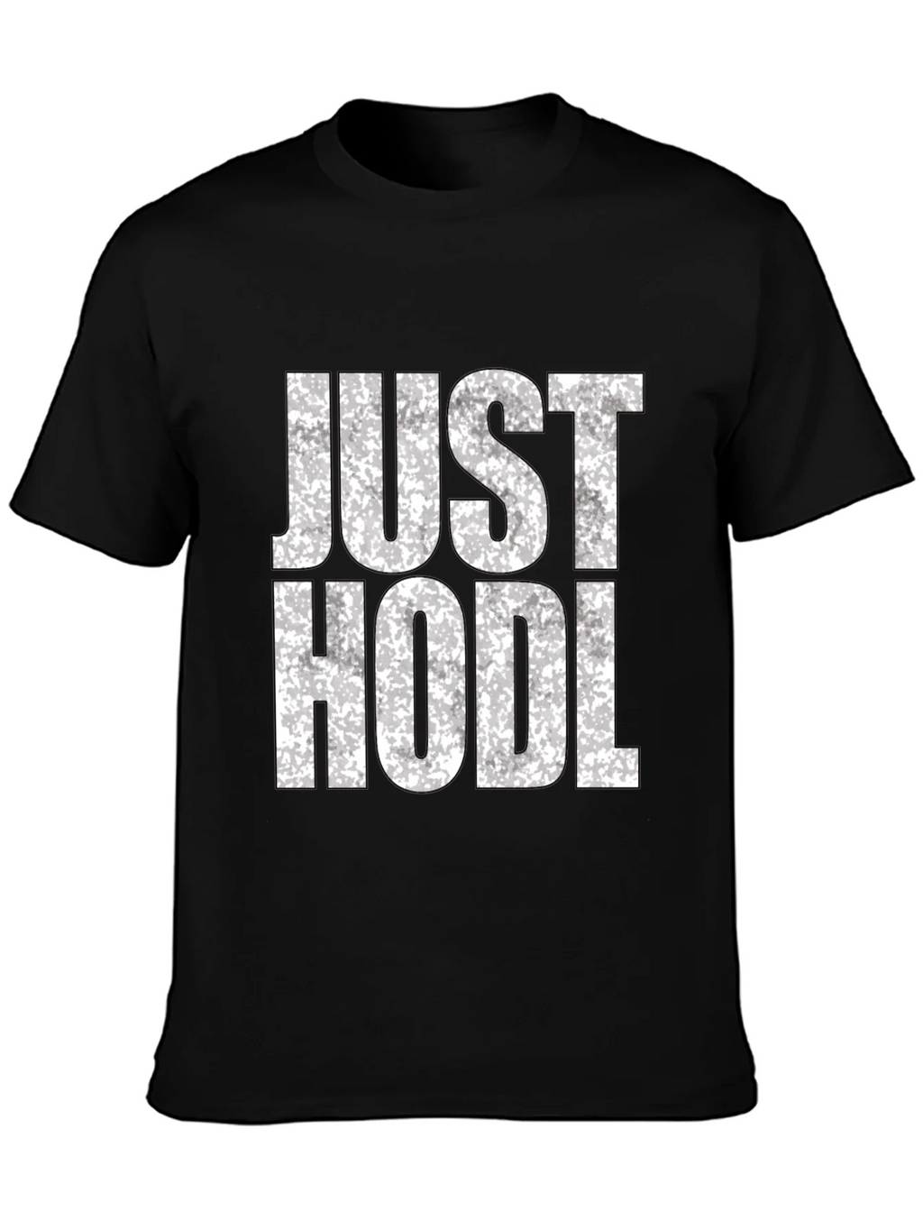 Just Hodl Black Graphic Tee product image 3