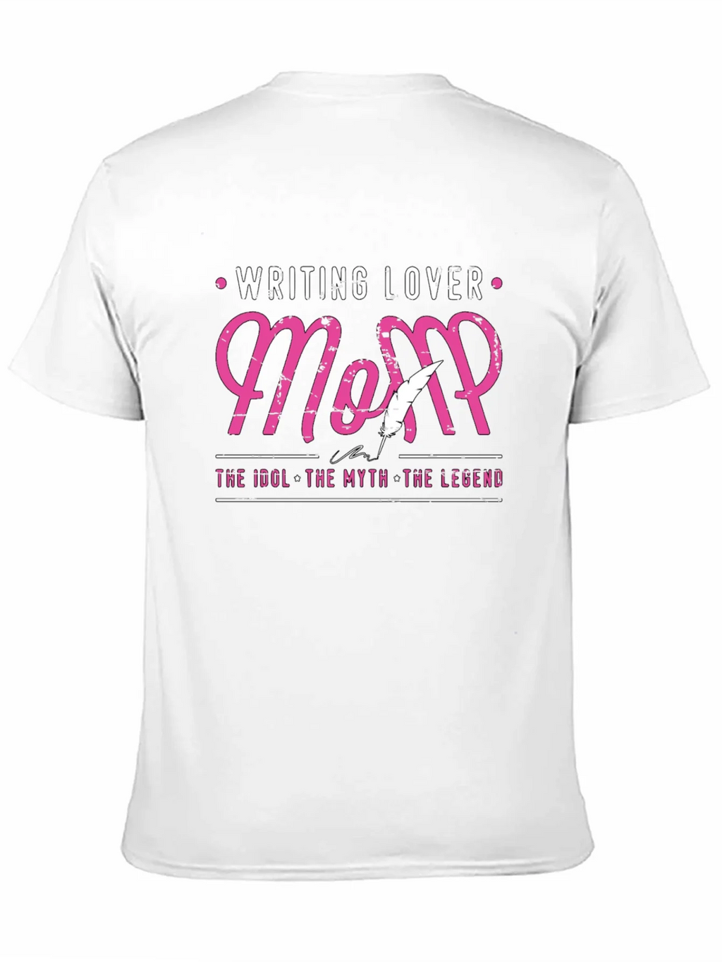 Writing Lover Mom T-Shirt product image 2