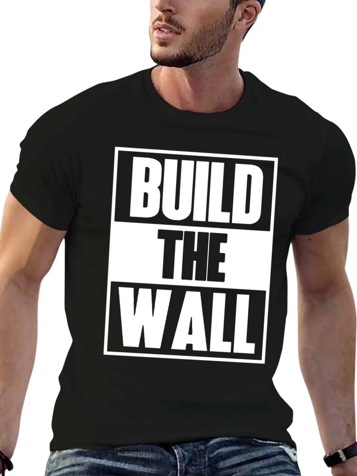 Build The Wall Graphic Tee product image 5