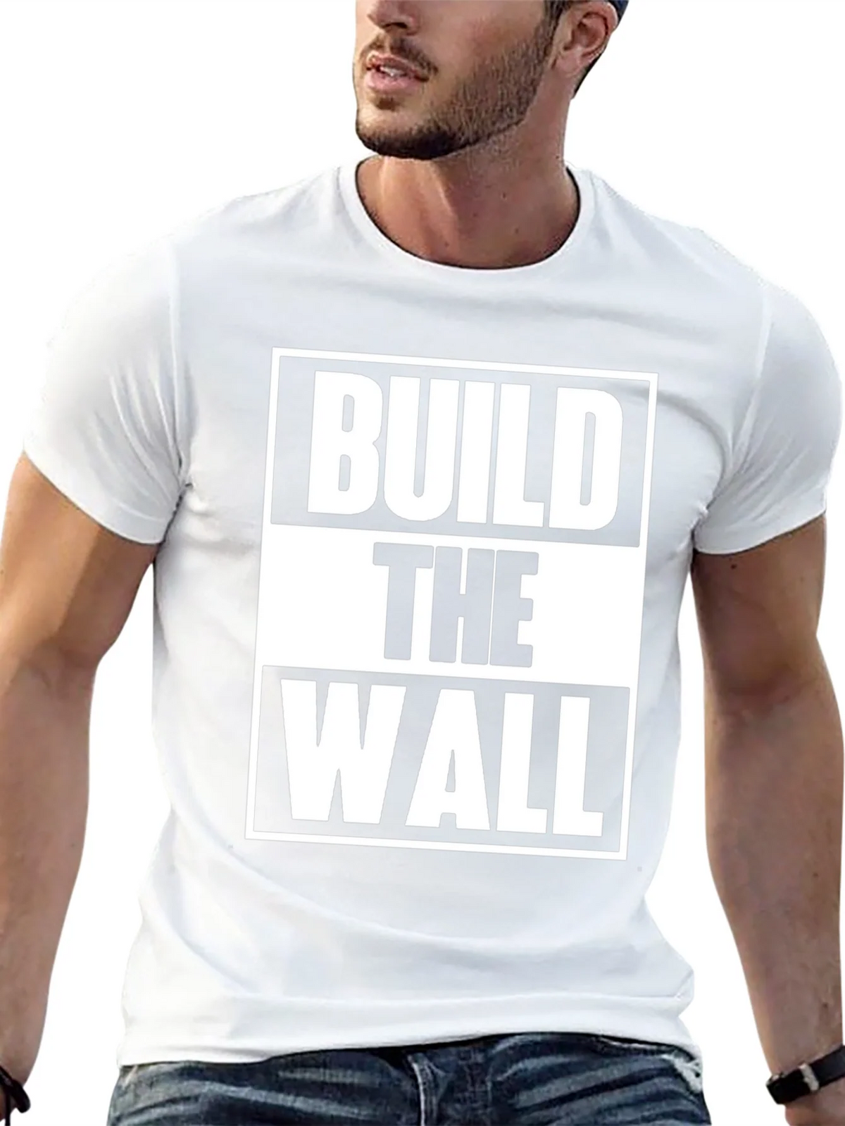 Build The Wall Graphic Tee product image 10