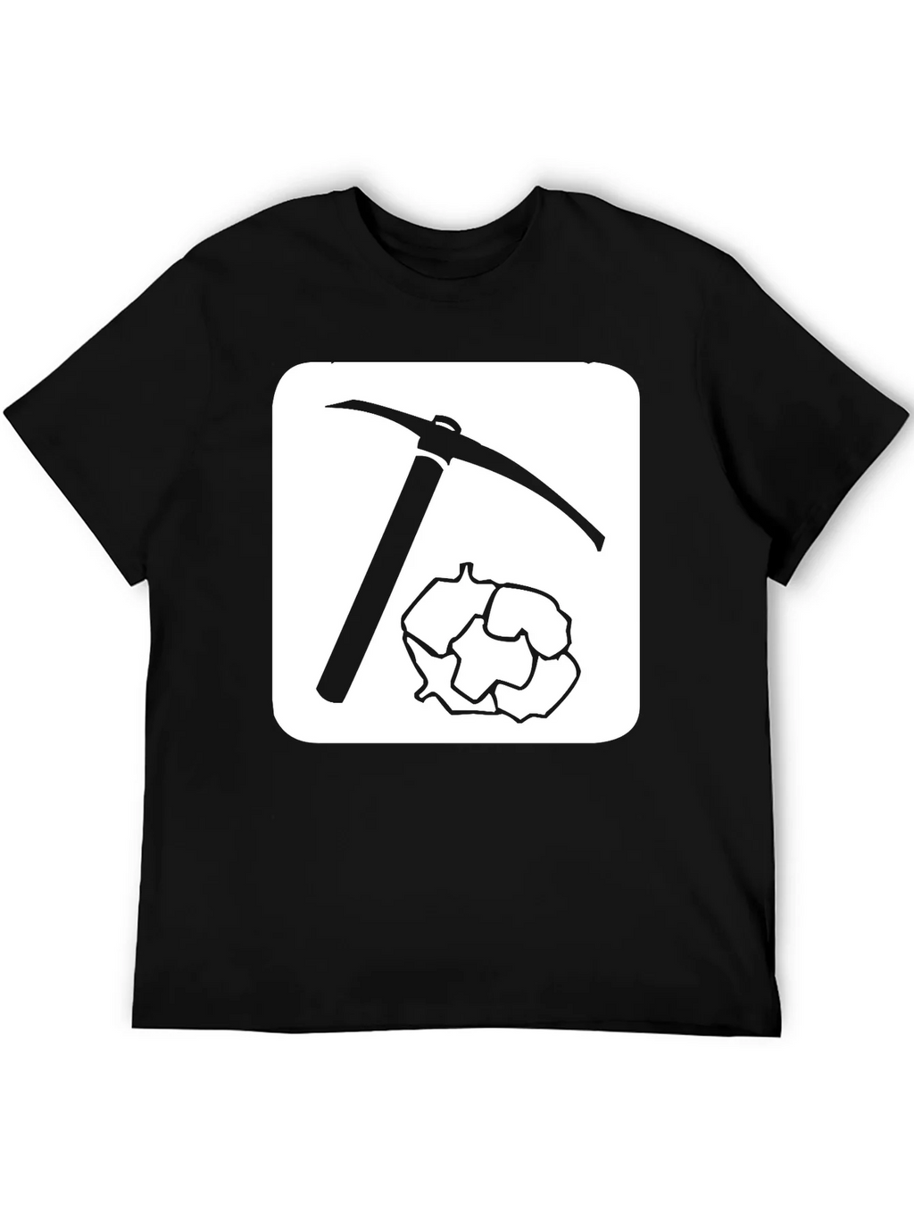 Miners Pick T-Shirt - Black Cotton Blend product image 4