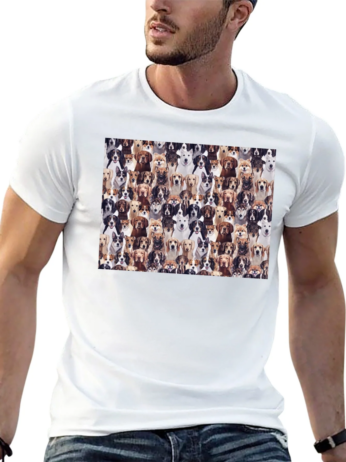 Dog Breed Collage T-Shirt product image 9