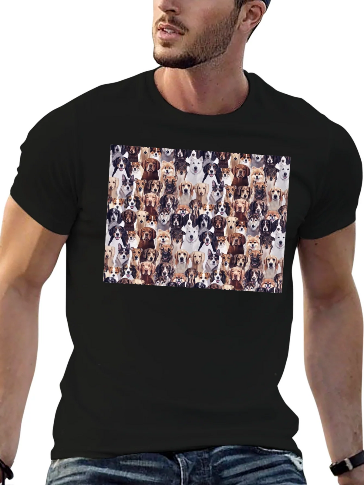 Dog Breed Collage T-Shirt product image 4