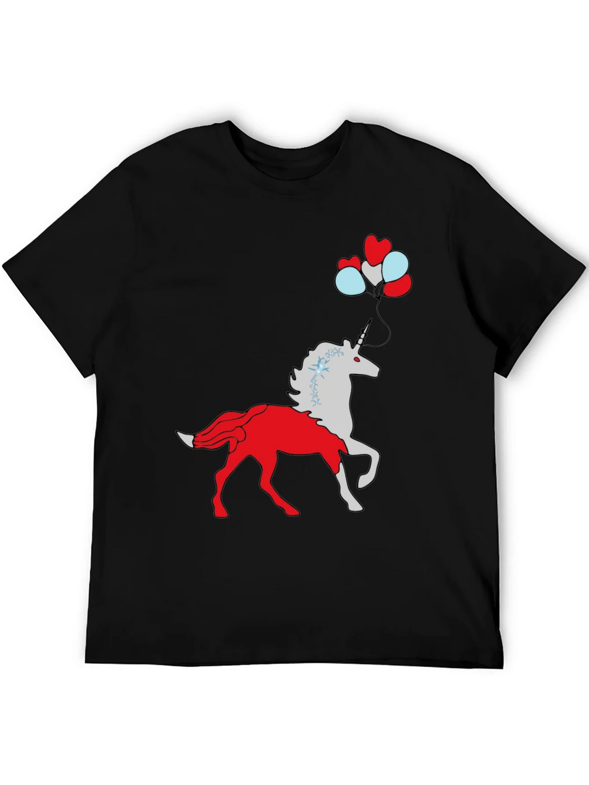 Unicorn Balloon Graphic Tee product image 3
