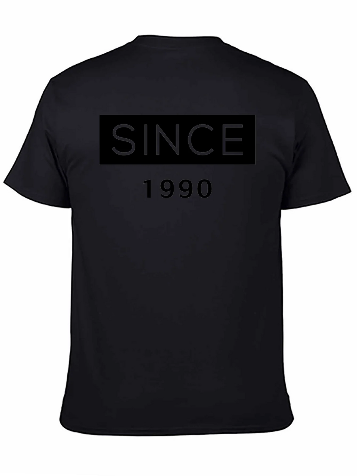 Since 1990 Black T-Shirt product image 2