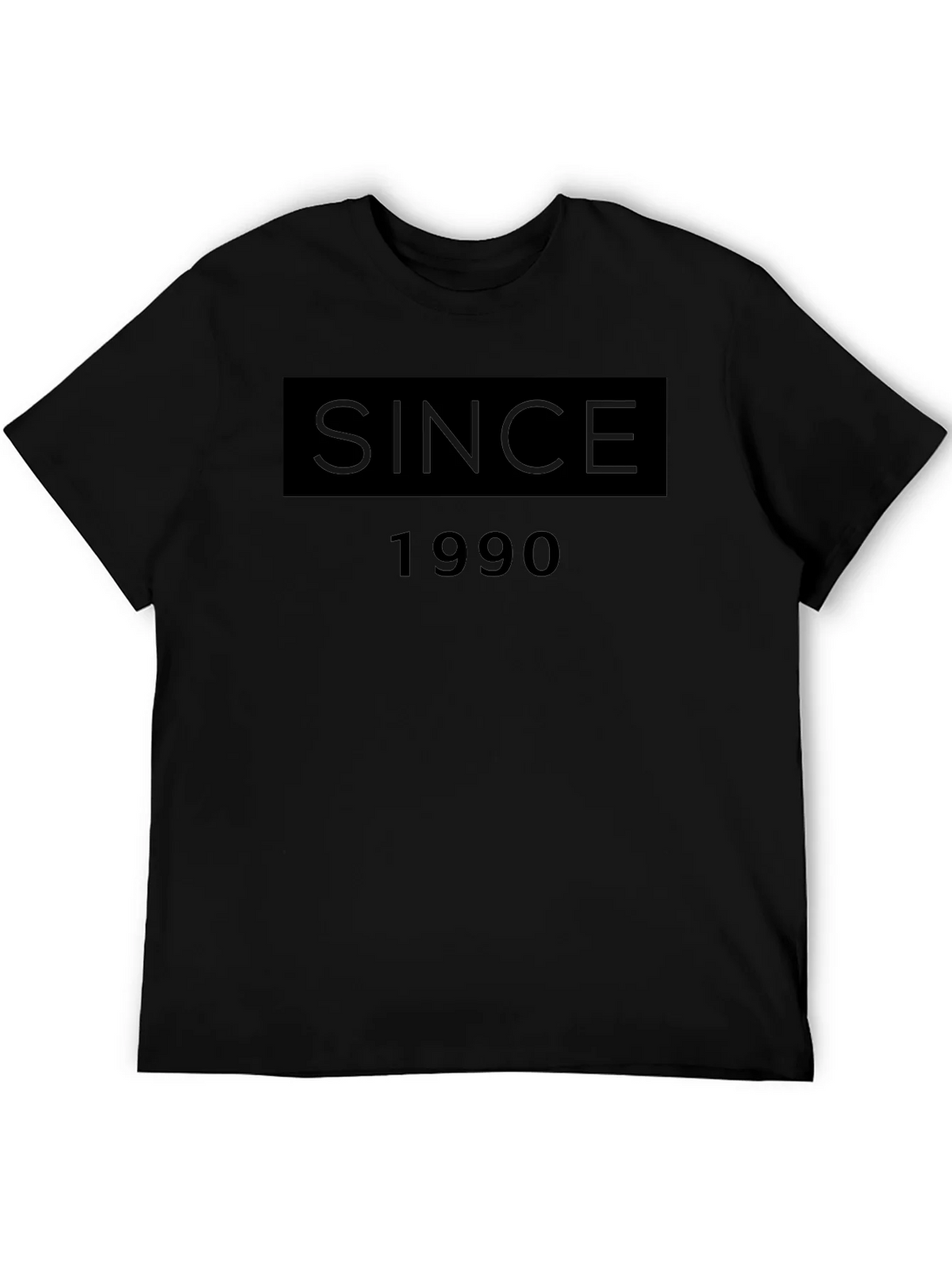 Since 1990 Black T-Shirt product image 3