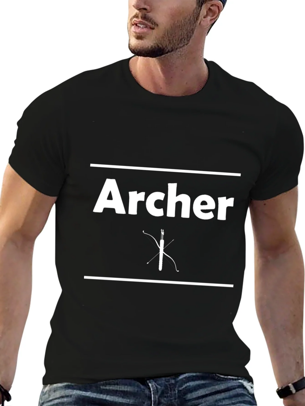 Archer Graphic Tee - Bow and Arrow Design product image 6