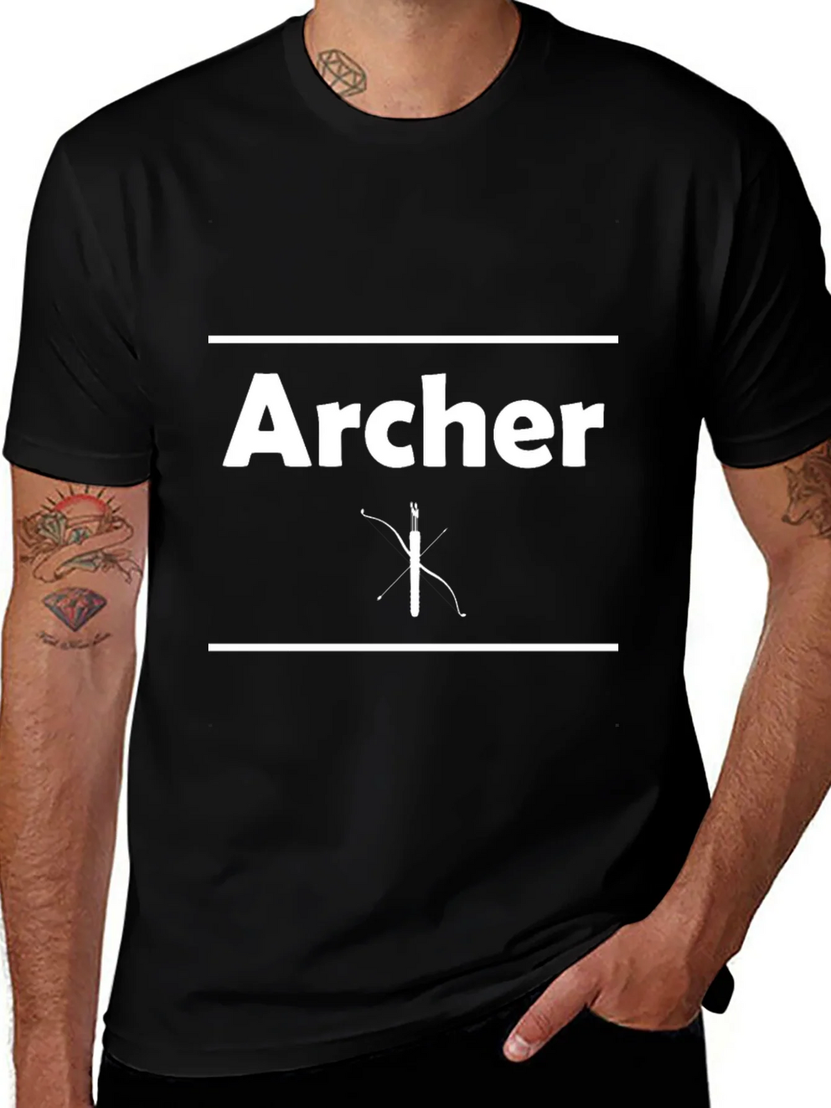 Archer Graphic Tee - Bow and Arrow Design product image 1