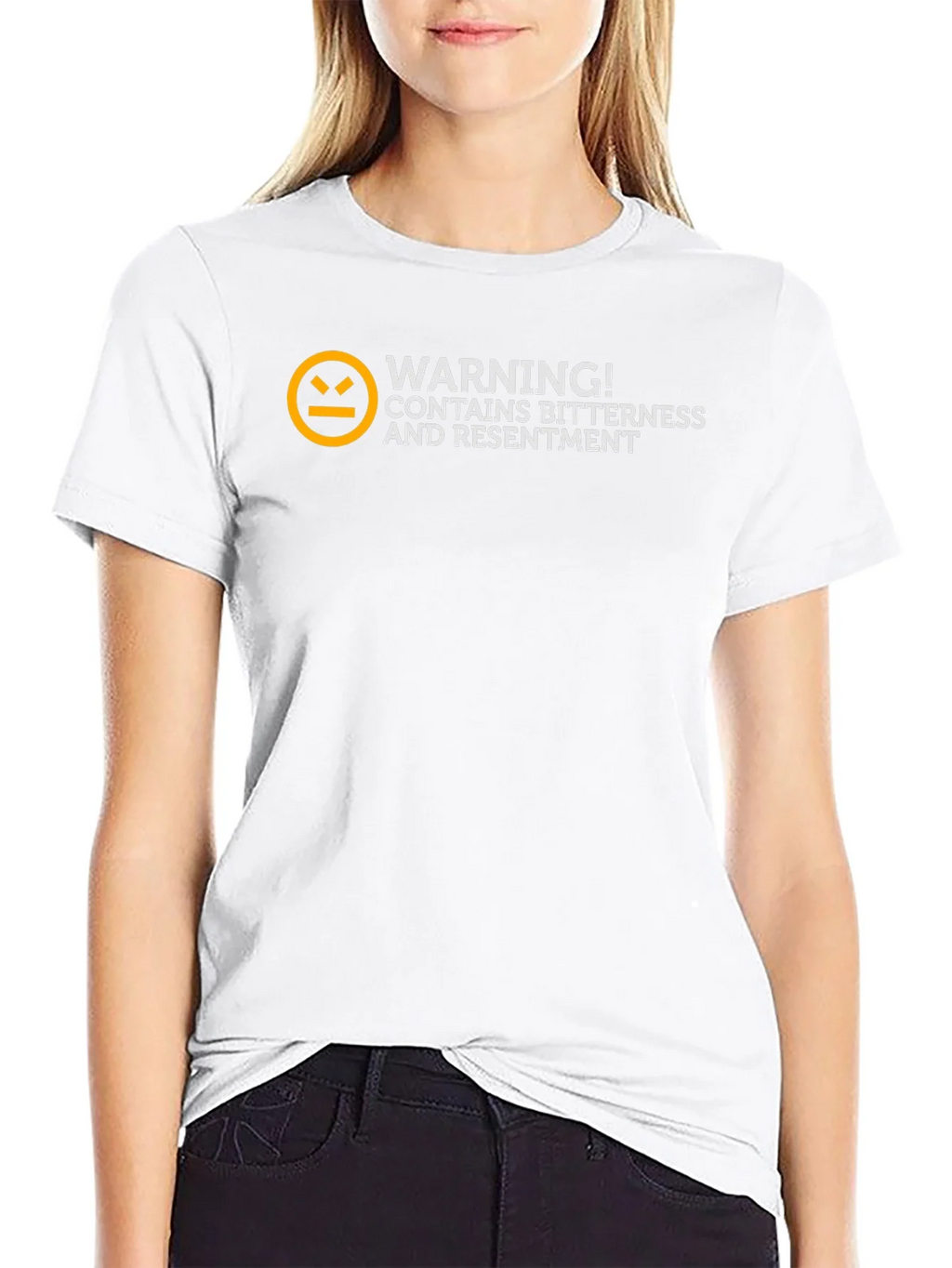 Warning! Bitterness T-Shirt - Funny Graphic Tee product image 8