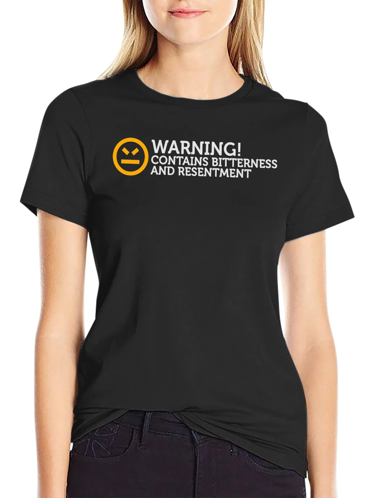 Warning! Bitterness T-Shirt - Funny Graphic Tee product image 2