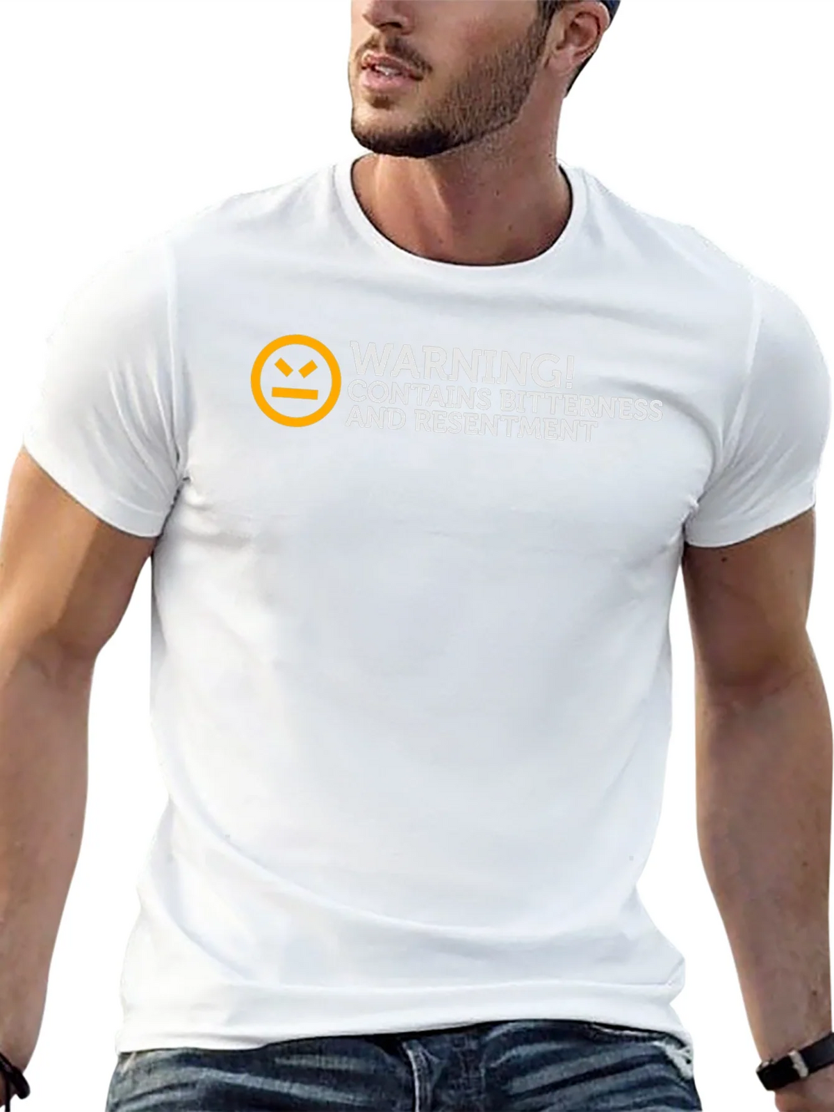 Warning! Bitterness T-Shirt - Funny Graphic Tee product image 12