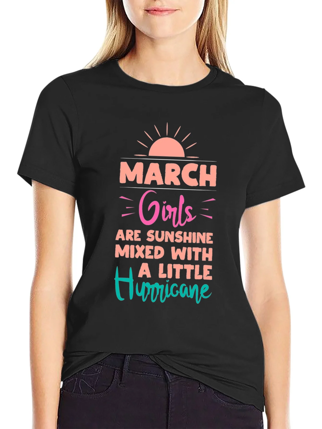 March Girls Sunshine & Hurricane T-Shirt product image 2