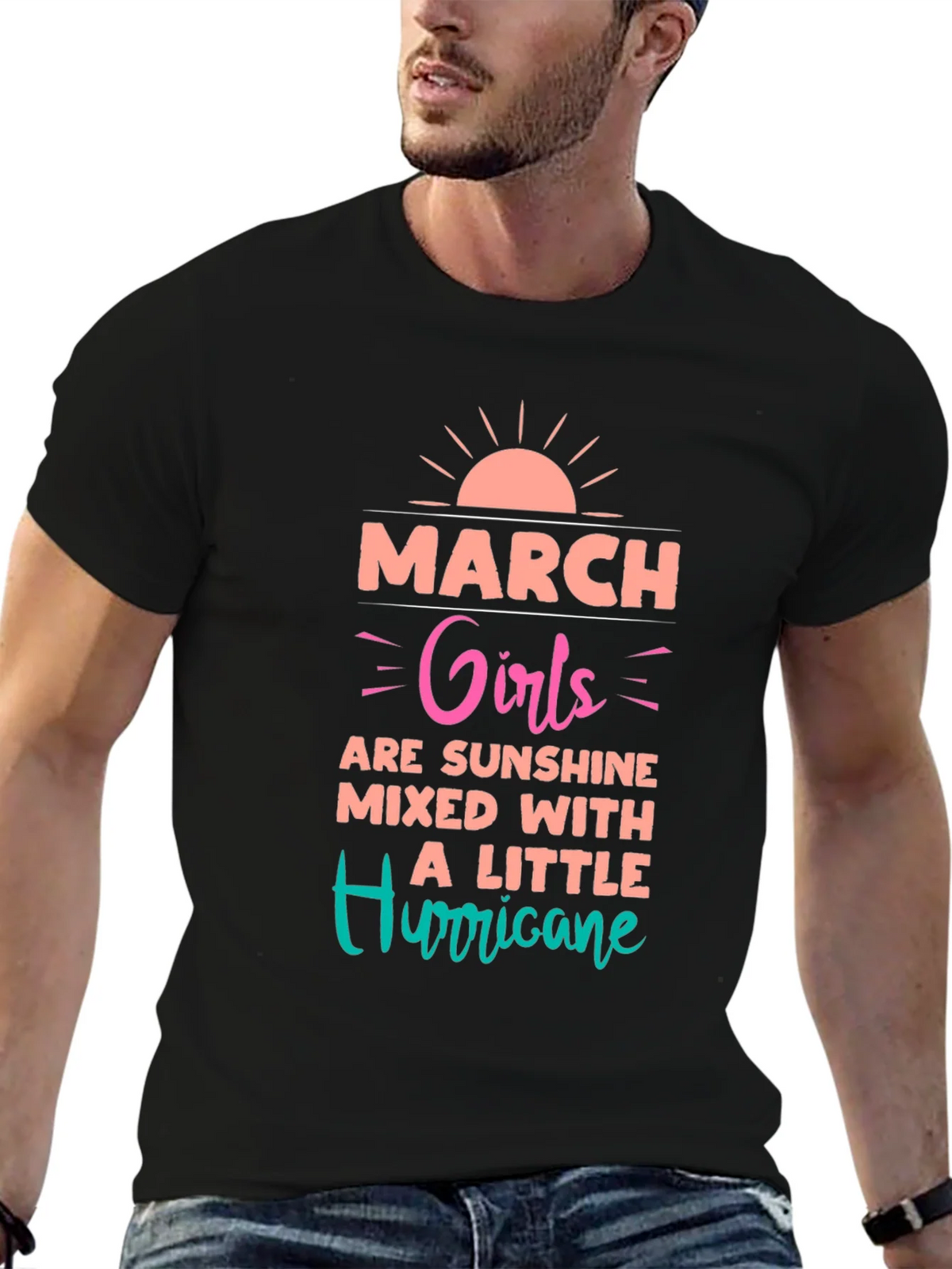 March Girls Sunshine & Hurricane T-Shirt product image 6