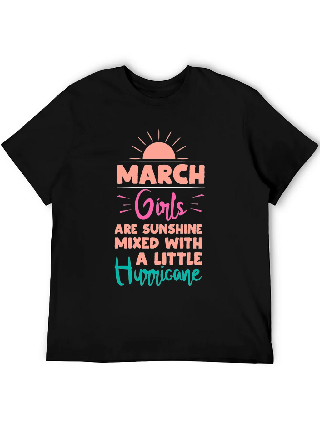 March Girls Sunshine & Hurricane T-Shirt product image 5