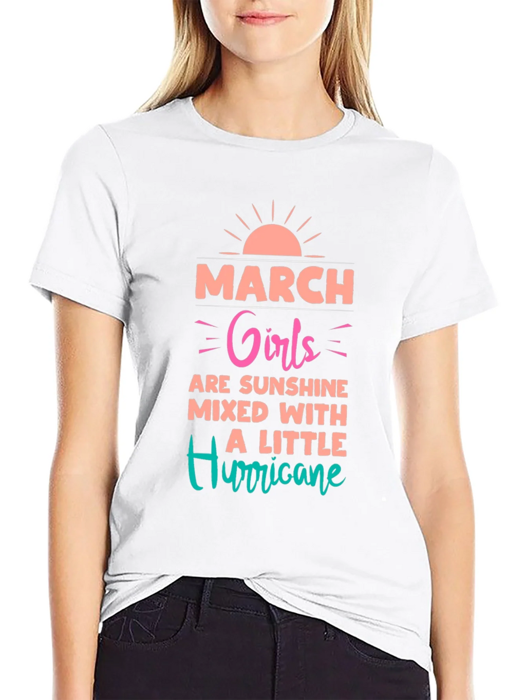 March Girls Sunshine & Hurricane T-Shirt product image 8
