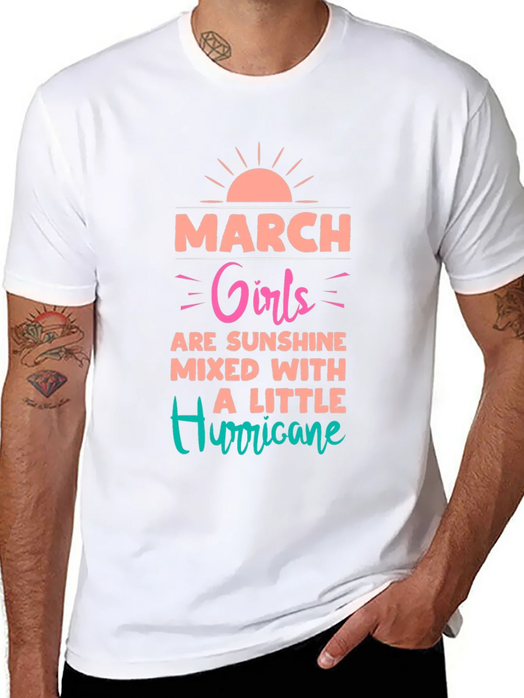 March Girls Sunshine & Hurricane T-Shirt product image 7