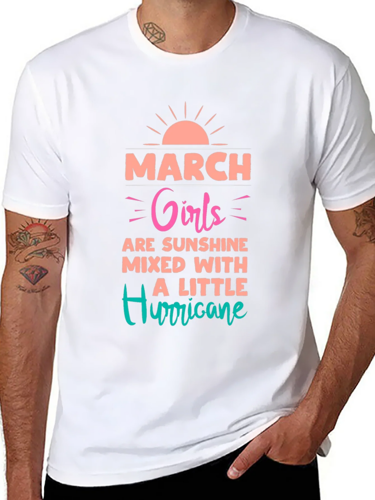 March Girls Sunshine & Hurricane T-Shirt product image 7