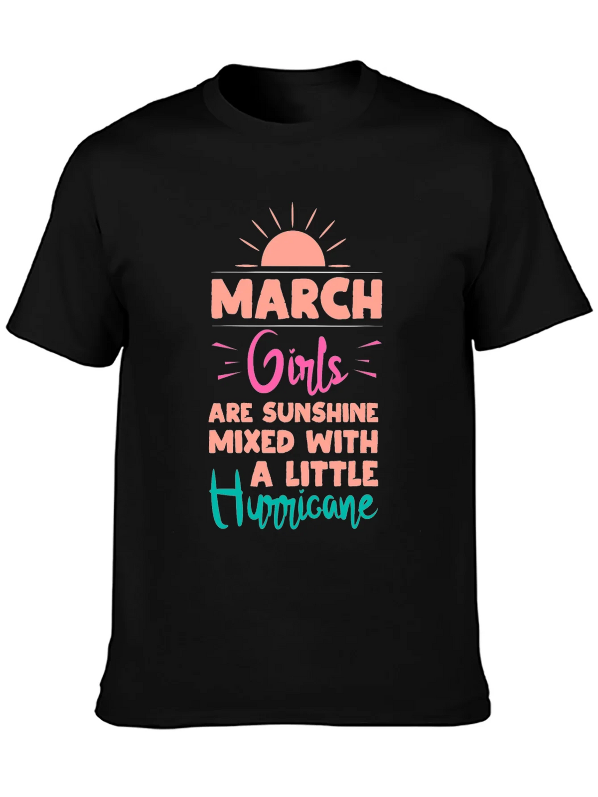 March Girls Sunshine & Hurricane T-Shirt product image 3